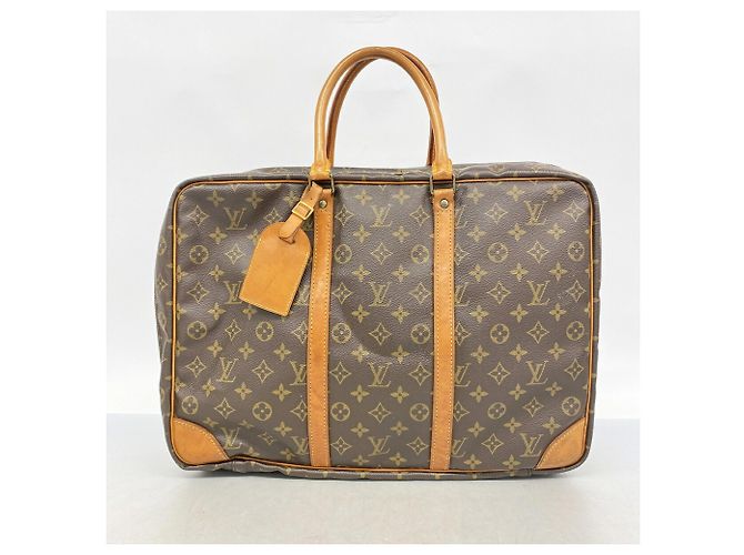 Borsa Louis Vuitton Monogram Sirius 45 Marrone - vista 11