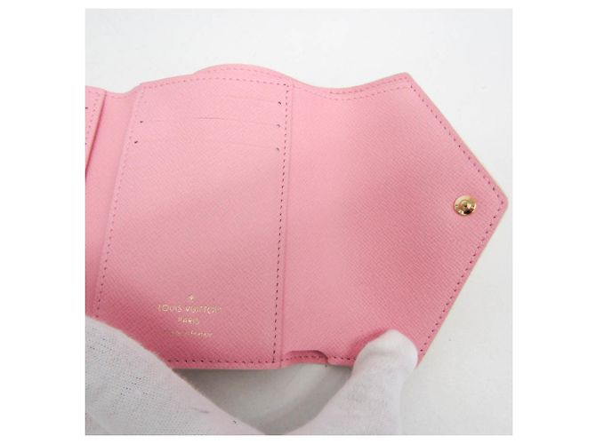 Cartera Victorine Louis Vuitton DAMIERLICIOUS Rosa Beige Amarillo - vista 12