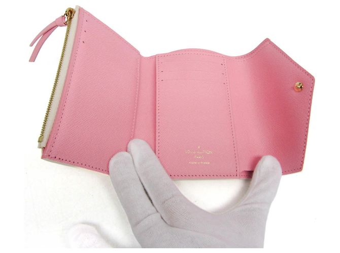 Cartera Victorine Louis Vuitton DAMIERLICIOUS Rosa Beige Amarillo - vista 4