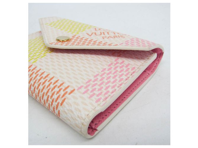 Cartera Victorine Louis Vuitton DAMIERLICIOUS Rosa Beige Amarillo - vista 7