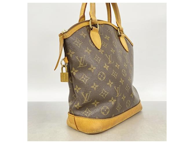 Borsa Louis Vuitton Monogram Lockit Marrone - vista 2