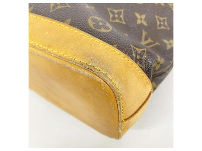 Borsa Louis Vuitton Monogram Lockit Marrone - vista 6