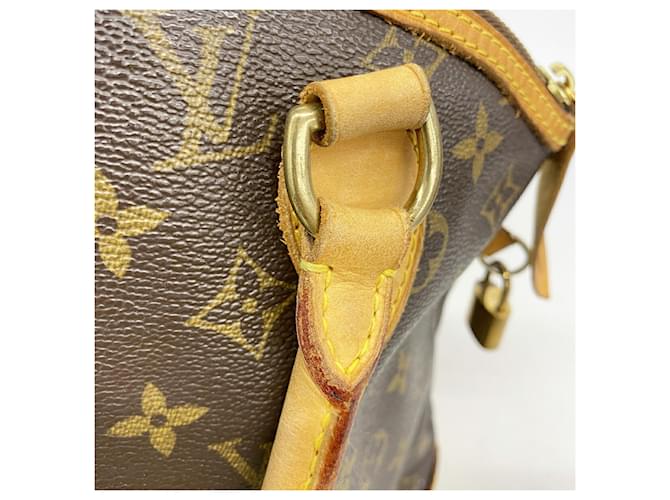Borsa Louis Vuitton Monogram Lockit Marrone - vista 8