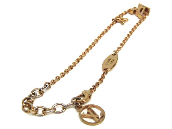 Bracciale con ciondoli in oro Louis Vuitton D'oro - vista 3