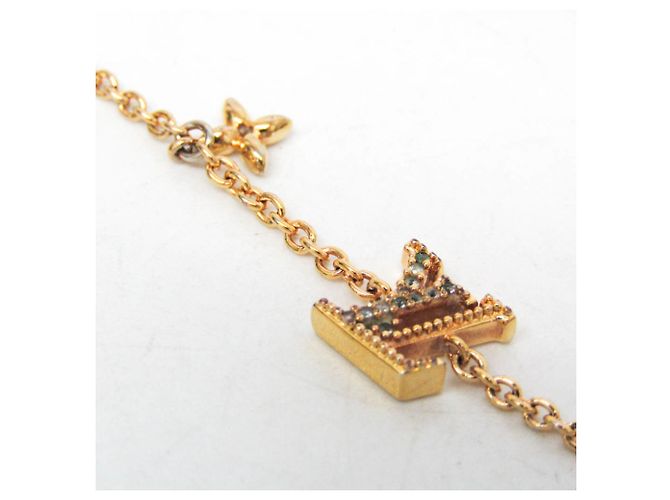 Bracciale con ciondoli in oro Louis Vuitton D'oro - vista 4