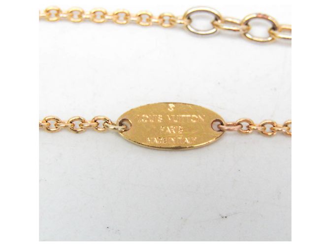Bracciale con ciondoli in oro Louis Vuitton D'oro - vista 8