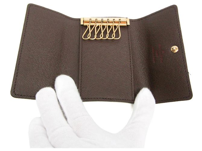 Louis Vuitton Damier 6 Key Holder N62630 Damier ebene - vista 4