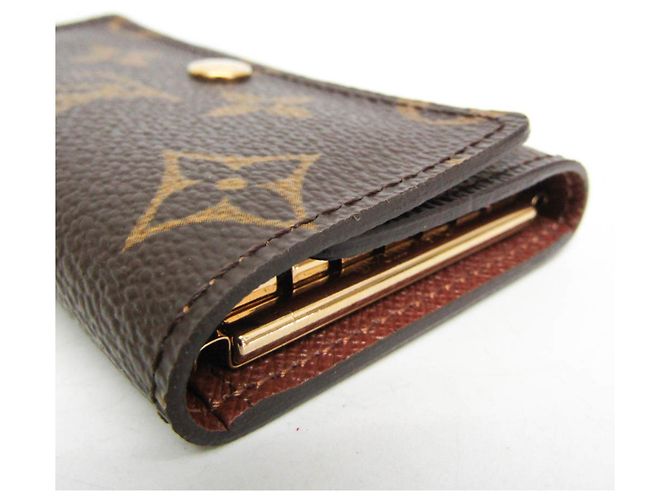 Louis Vuitton Monogram Key Holder 6 M62630 Marrone - vista 4