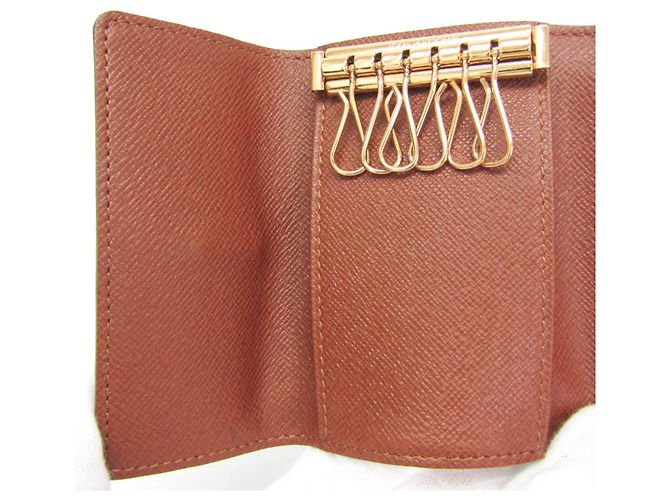 Louis Vuitton Monogram Key Holder 6 M62630 Marrone - vista 7