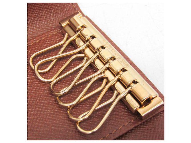 Louis Vuitton Monogram Key Holder 6 M62630 Marrone - vista 9