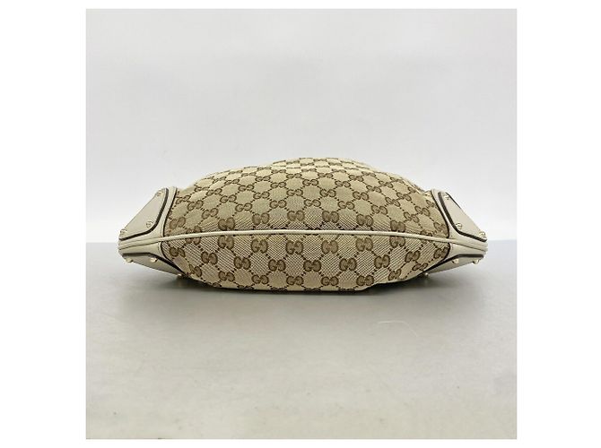 Gucci GG Canvas Bamboo Handbag Brown - view 3