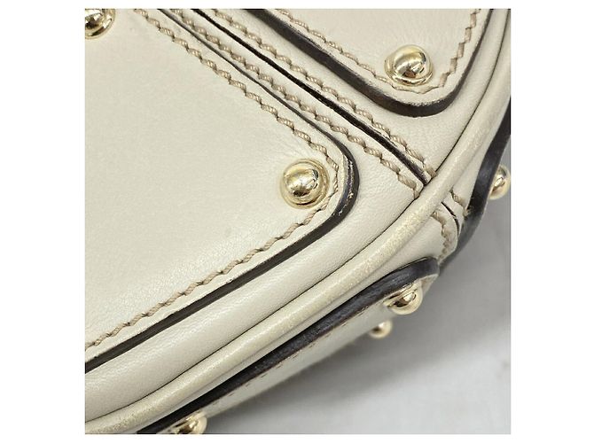 Gucci GG Canvas Bamboo Handbag Brown - view 6