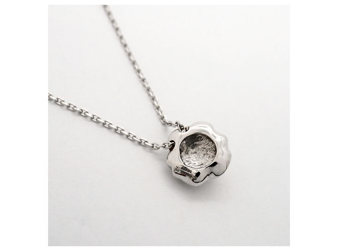 Collana Chanel Camélia in oro bianco 18K e diamanti - vista 2