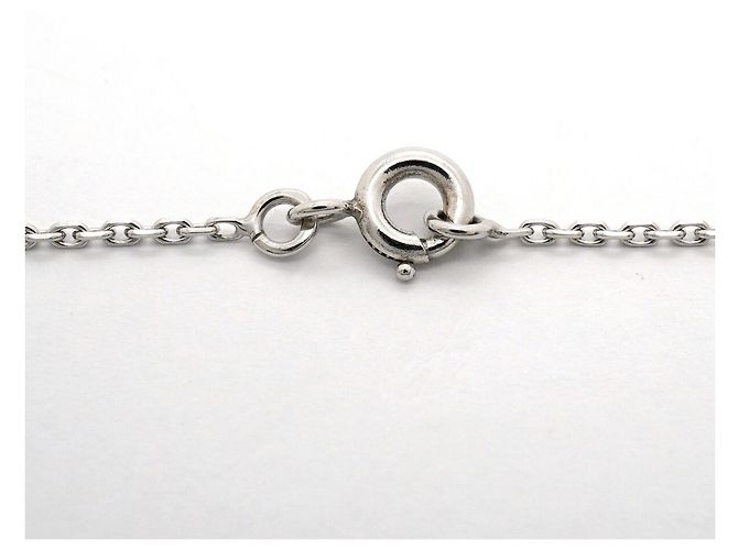 Collana Chanel Camélia in oro bianco 18K e diamanti - vista 4