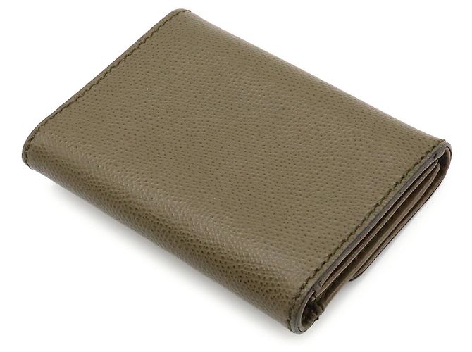 Tarjetero Chanel Coco Mark Verde Caqui - vista 3