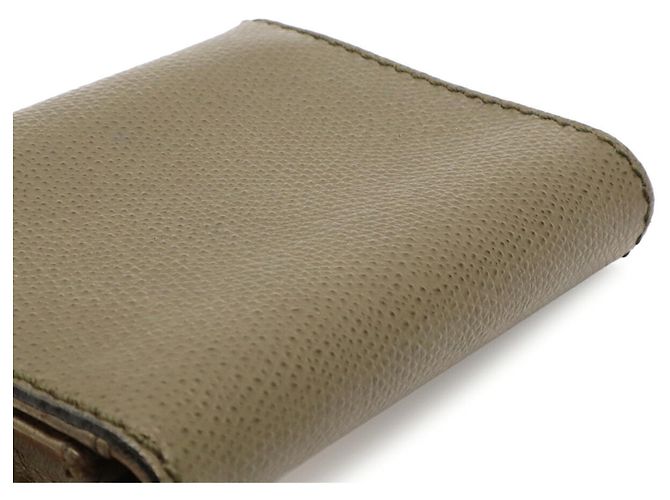 Tarjetero Chanel Coco Mark Verde Caqui - vista 6