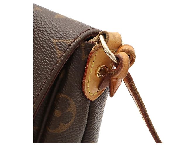 Borsa a tracolla Louis Vuitton Monogram Favorite MM Marrone - vista 5