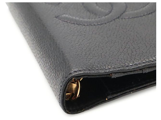 Funda de agenda Chanel Coco Mark Negro - vista 4