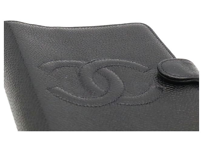 Funda de agenda Chanel Coco Mark Negro - vista 5