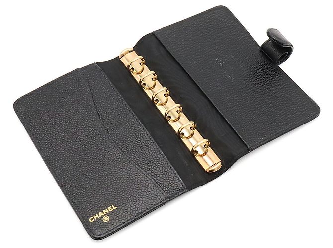 Funda de agenda Chanel Coco Mark Negro - vista 6