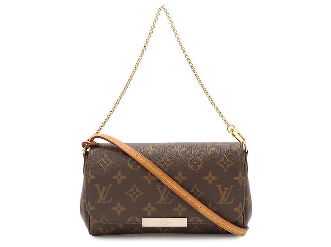 Bolso de hombro Louis Vuitton Monogram Favorite PM Castaño - vista 2