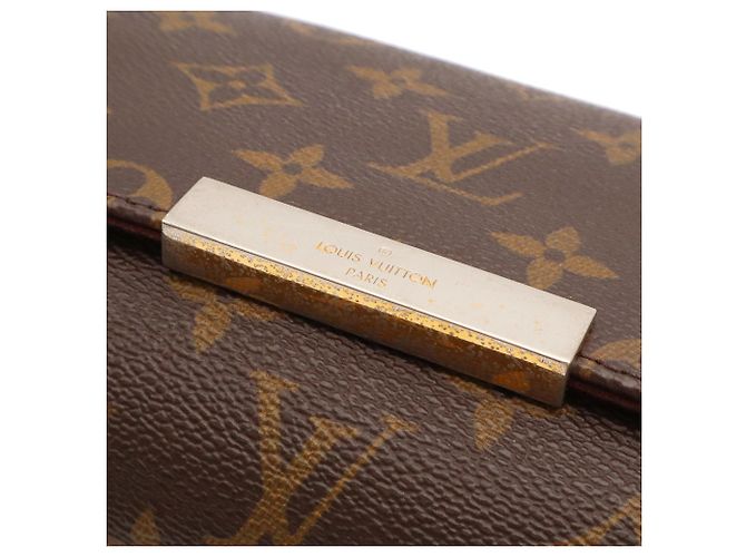 Bolso de hombro Louis Vuitton Monogram Favorite PM Castaño - vista 7