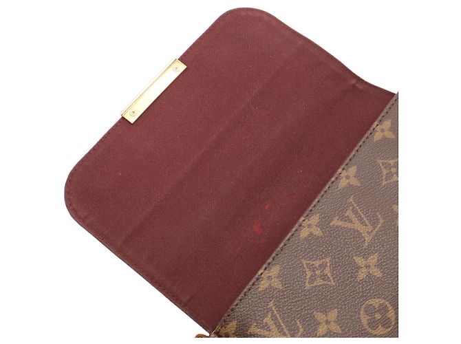 Bolso de hombro Louis Vuitton Monogram Favorite PM Castaño - vista 8