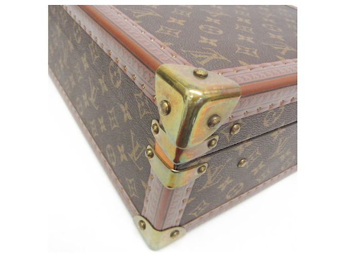 Valigetta Attaché Louis Vuitton Monogram Cotteville 40 Marrone - vista 10