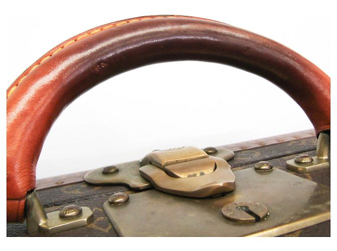Valigetta Attaché Louis Vuitton Monogram Cotteville 40 Marrone - vista 12