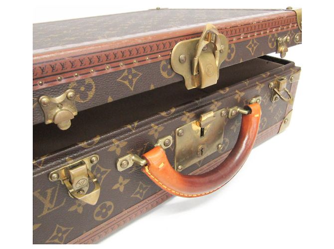 Valigetta Attaché Louis Vuitton Monogram Cotteville 40 Marrone - vista 13