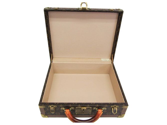 Valigetta Attaché Louis Vuitton Monogram Cotteville 40 Marrone - vista 4