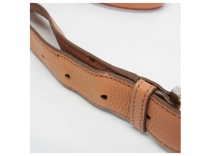 Borsa a tracolla Salvatore Ferragamo Gancini Medium Sophia Marrone chiaro - vista 13