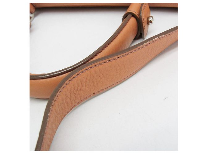 Borsa a tracolla Salvatore Ferragamo Gancini Medium Sophia Marrone chiaro - vista 14