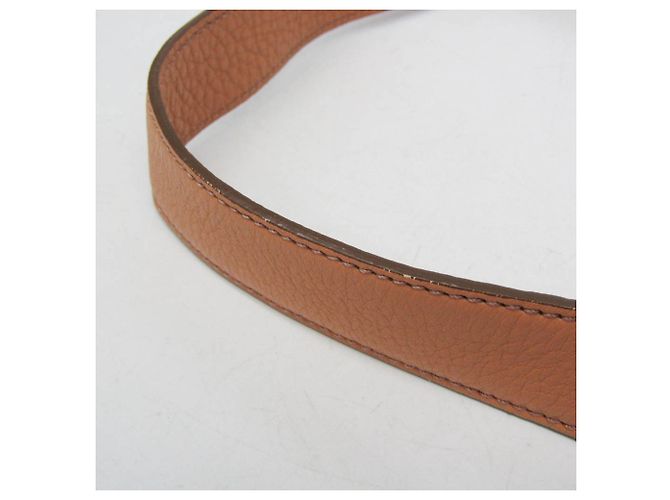 Borsa a tracolla Salvatore Ferragamo Gancini Medium Sophia Marrone chiaro - vista 15