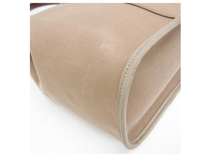 Hermès Hermes Cabag PM Handbag Grey Dark brown - view 6