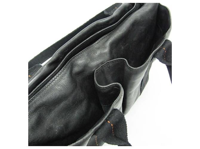 Hermès Borsa a tracolla Hermes Caravan Horizontal MM Nero - vista 12