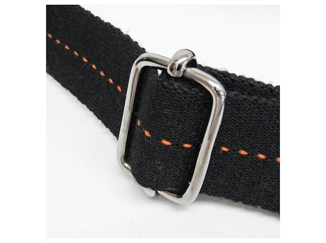 Hermès Borsa a tracolla Hermes Caravan Horizontal MM Nero - vista 16