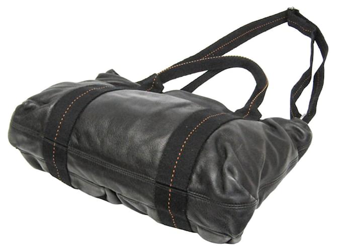 Hermès Borsa a tracolla Hermes Caravan Horizontal MM Nero - vista 2