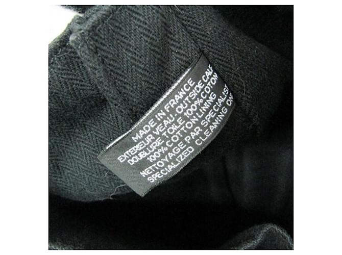 Hermès Borsa a tracolla Hermes Caravan Horizontal MM Nero - vista 20