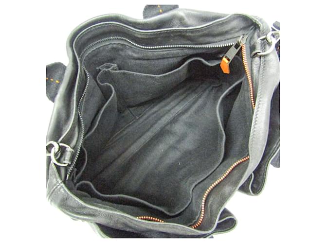 Hermès Borsa a tracolla Hermes Caravan Horizontal MM Nero - vista 3