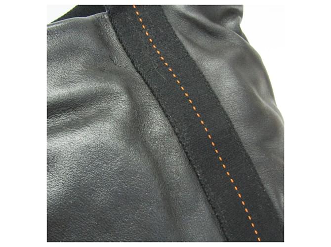 Hermès Borsa a tracolla Hermes Caravan Horizontal MM Nero - vista 9