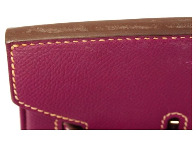 Hermès Borsa Hermes Birkin 35 Rosa - vista 11