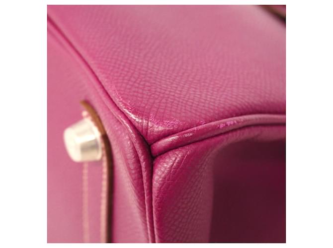 Hermès Borsa Hermes Birkin 35 Rosa - vista 12