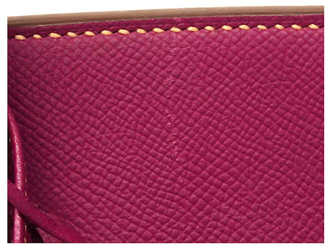 Hermès Borsa Hermes Birkin 35 Rosa - vista 13