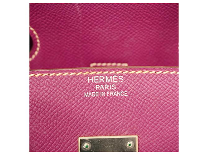 Hermès Borsa Hermes Birkin 35 Rosa - vista 5