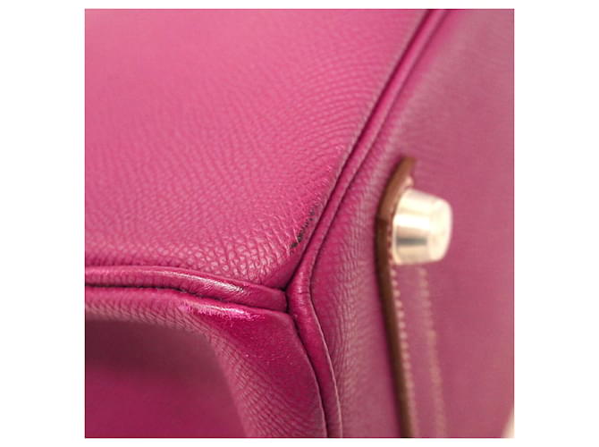 Hermès Borsa Hermes Birkin 35 Rosa - vista 7