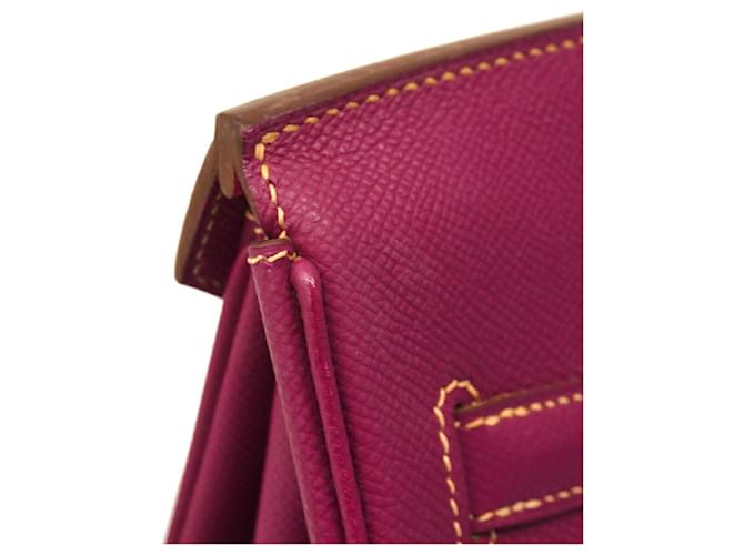 Hermès Borsa Hermes Birkin 35 Rosa - vista 8