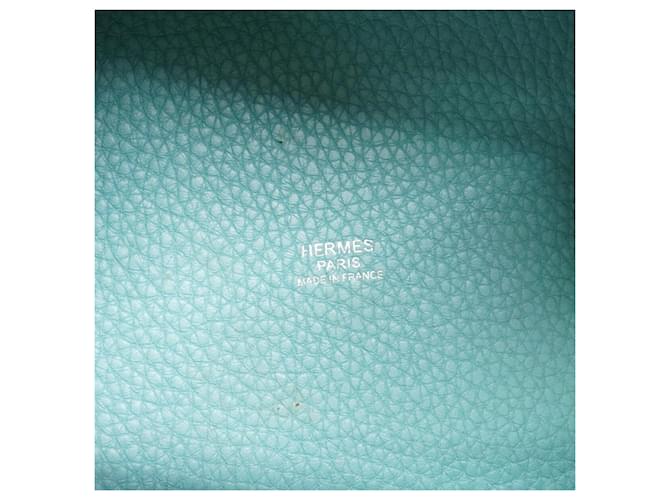 Hermès Borsa Hermes Picotin Lock PM Blu - vista 5