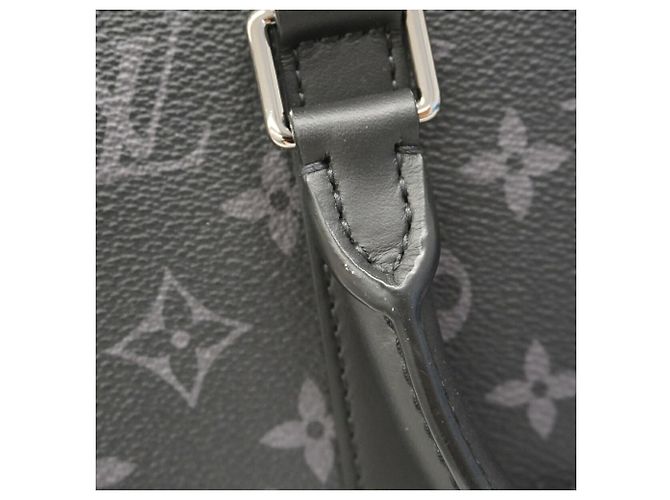 Louis Vuitton Monogram Eclipse Sac Plat Cross Handbag Nero - vista 9