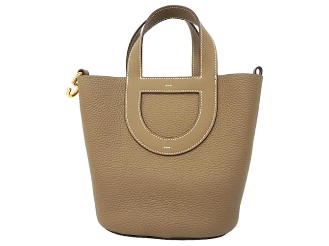 Hermès Borsa Hermes In the Loop 18 Taupe - vista 7